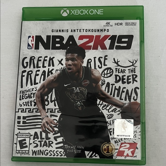 Under Armour Other - NBA 2K19 Xbox One Game with Case